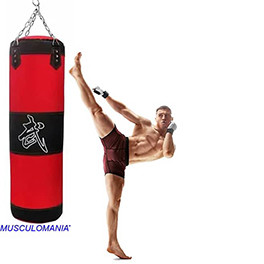 bolsa de boxeo de cuero